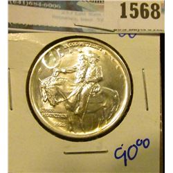 1568 _ 1925 Stone Mountain Silver Commemorative Half Dollar