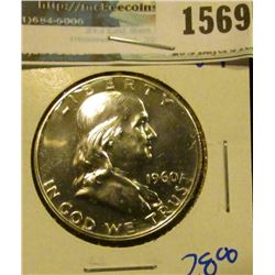 1569 _ 1960 Proof Franklin Half Dollar