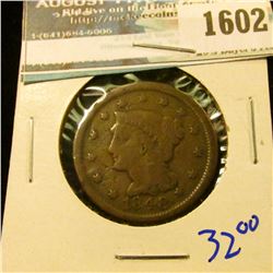 1602 _ 1848 Braided Hair Large Cent