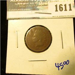 1611 _ 1874 Semi Key Date Indian Head Cent