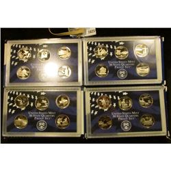 1625 _ 2003, 2004, 2005, 2008 Proof State Quarter Sets All For One Money