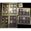 Image 1 : 1637 _ 1999 Proof Set, 2000 Proof Set, 2003 Proof State Quarters, And 2000 Proof State Quarters
