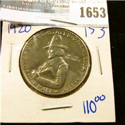 1653 _ 1920 Pilgrim Tercentary Commemorative Half Dollar