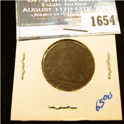 1654 _ 1661 French Copper Coin - French States Principality Of Arches-Charleville In Ardennes