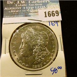 1669 _ 1885 Morgan Silver Dollar