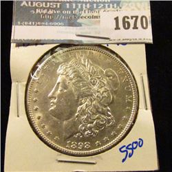 1670 _ 1898 Morgan Silver Dollar