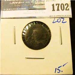 1702 _ Ancient Bronze Roman Coin