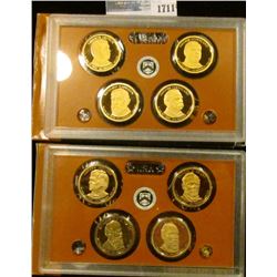 1711 _ 2011 And 2012 Presidential Proof Sets.  These Start With Andrew Johnson And End With Grover C