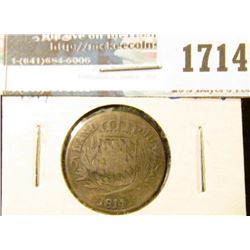 1714 _ German States/ Bavaria 6 Kreuzer Coin
