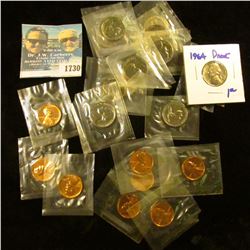 1730 _ (20) Proof Lincoln Cents And Jefferson Nickels From The 1950's And 1960's
