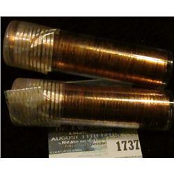 1737 _ (2) Proof Solid Date Rolls Of Memorial Cents Includes 1972-S And 1974-S… 100 Coins Total
