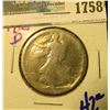 Image 1 : 1758 _ 1916-D Better Date Walking Liberty Half Dollar