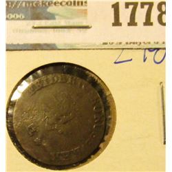 1778 _ Poland/ East Prussia 1773-E 2 Grossus Silver Coin