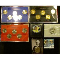 1810 _ Colorized Eisenhower Dollar; 1986 D Statue of Liberty Dollar original as issued; Rutherford H