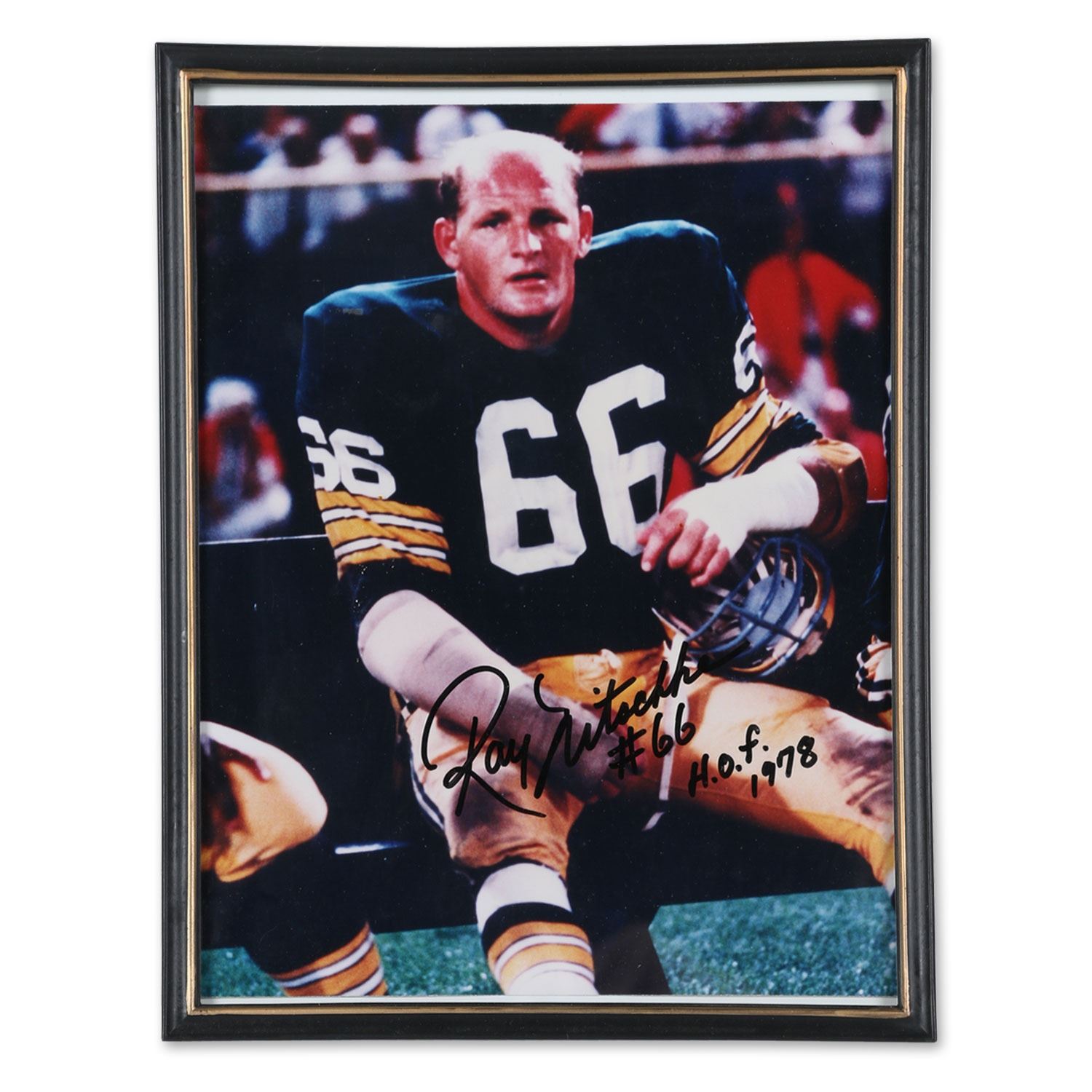 Ray Nitschke Signed Packers Picture