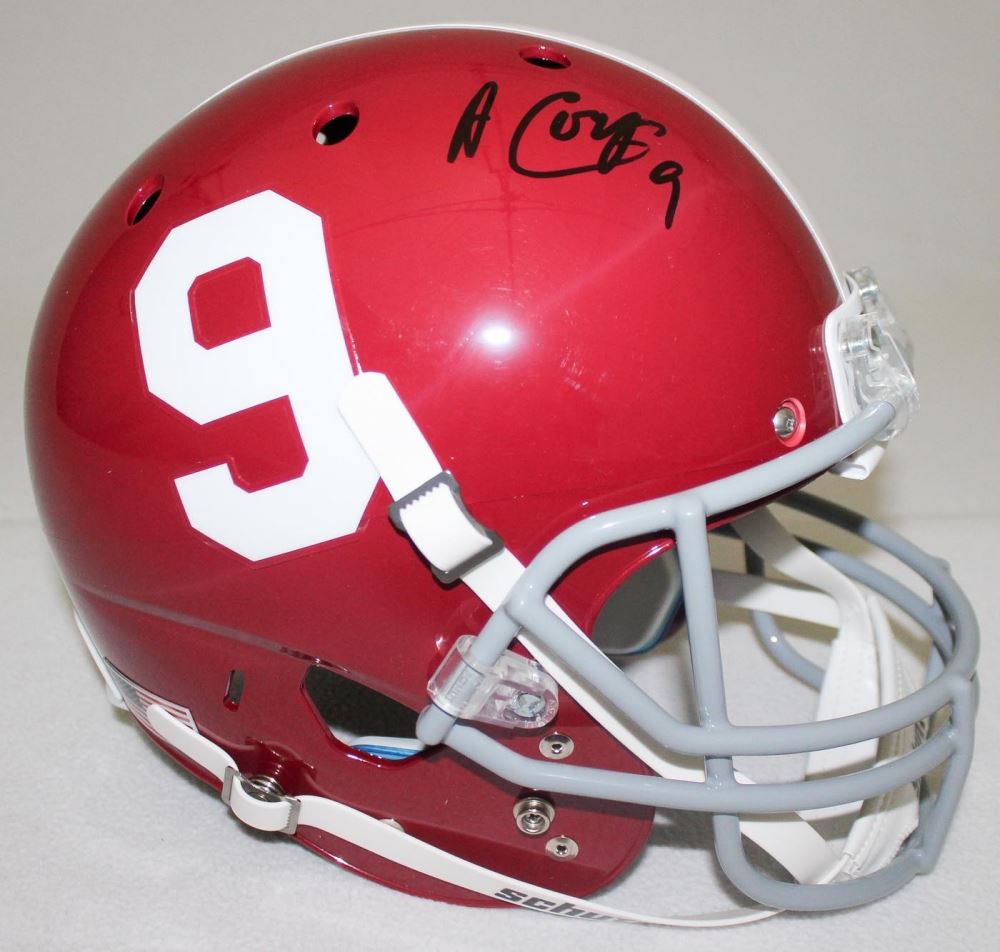 Amari Cooper Signed Alabama FullSize Helmet (Radtke COA)