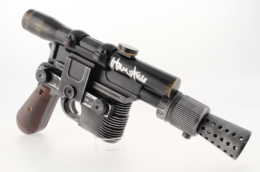 Harrison Ford Signed "Star Wars" High Quality Prop Replica Blaster