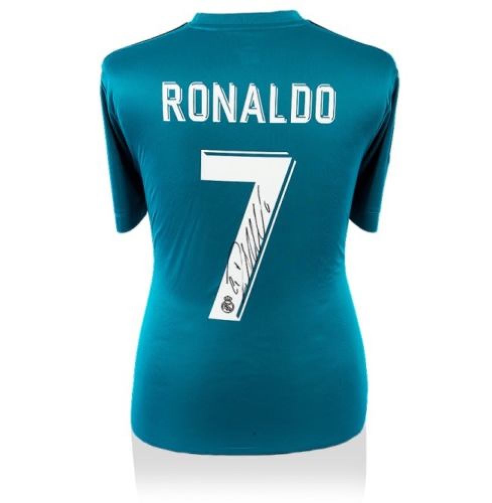 cristiano ronaldo signed shirt