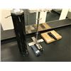 Image 1 : FREE WEIGHT DOLLIE & ASSORTED RACKS