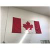 Image 2 : 2 RED STORAGE SHELFS, CURL BARS, OFFICE CHAIR, ASSORTED PAPER TOWEL DISPENSERS, 2 CLOCKS, CANADA