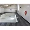 Image 2 : PLASTIC MAT FLOORING LOCATED ON POOL DECK & IN BACK STORAGE ROOM