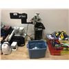 Image 1 : PRINCE RACKET STRINGER WITH ASSORTED STRING IN BIN