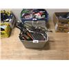 Image 1 : BIN OF BADMINTON/SQUASH/TENNIS RACKETS