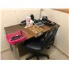 Image 2 : ASSORTED OFFICE FURNITURE IN KITCHEN OFFICE (SAFE NOT INCLUDED)