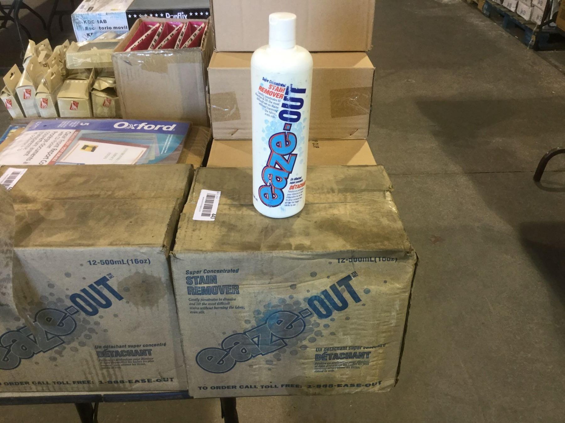 Case of Eaze-Out Stain Remover (12 x 500mL)