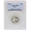 Image 1 : 1976-S Washington Quarter Silver Coin PCGS MS64