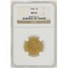 Image 1 : 1900 $5 Liberty Head Half Eagle Gold Coin NGC MS62