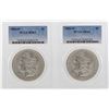 Image 1 : Lot of (2) 1884-O $1 Morgan Silver Dollar Coins PCGS MS63