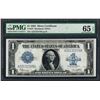 Image 1 : 1923 $1 Silver Certificate Note Fr.237 PMG Gem Uncirculated 65EPQ