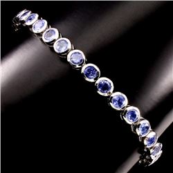 Natural Blue Violet Tanzanite 86.35 cts Bracelet