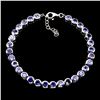 Image 2 : Natural Blue Violet Tanzanite 86.35 cts Bracelet