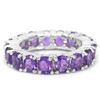 Image 1 : NATURAL AAA PURPLE AMETHYST Ring