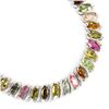 Image 2 : NATURAL Fancy Color TOURMALINE MARQUISE Bracelet