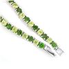 Image 3 : NATURAL GREEN CHROME DIOPSIDE & PERIDOT Bracelet