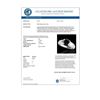 Image 3 : 1 CTW Certified VS Black Diamond Solitaire Ring 10K White Gold - REF-61A8X - 35176