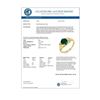 Image 3 : 1.67 CTW Emerald & Diamond Ring 10K Yellow Gold - REF-20H5A - 12916