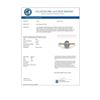 Image 3 : 1.0 CTW VS/SI Oval Diamond Solitaire Engagement Ring 18K Yellow Gold - REF-283W5F - 35749