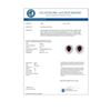 Image 2 : 2.20 CTW Garnet Earrings 18K Rose Gold - REF-28M2H - 13590