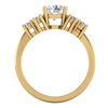 Image 4 : 2.1 CTW VS/SI Diamond Solitaire Ring 18K Yellow Gold - REF-563A6X - 36943