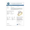 Image 2 : 2.0 CTW Certified VS/SI Diamond Ring 14K 2-Tone Gold - REF-396A8X - 11364