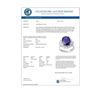 Image 2 : 8.03 CTW Tanzanite & Diamond Ring 18K White Gold - REF-308W9F - 10429