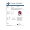 Image 2 : 5.75 CTW Ruby & Diamond Ring 18K White Gold - REF-152K8W - 12902