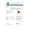 Image 2 : 1.11 CTW Garnet & Diamond Ring 10K Yellow Gold - REF-11K8W - 13607