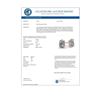 Image 3 : 1.0 CTW Oval Cut VS/SI Diamond Stud Designer Earrings 18K Rose Gold - REF-180N2Y - 32270