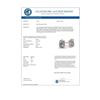 Image 3 : 1.02 CTW Oval Cut VS/SI Diamond Stud Designer Earrings 18K Rose Gold - REF-180H2A - 32273