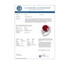 Image 2 : 8.32 CTW Ruby & Diamond Ring 18K White Gold - REF-180K2W - 12852